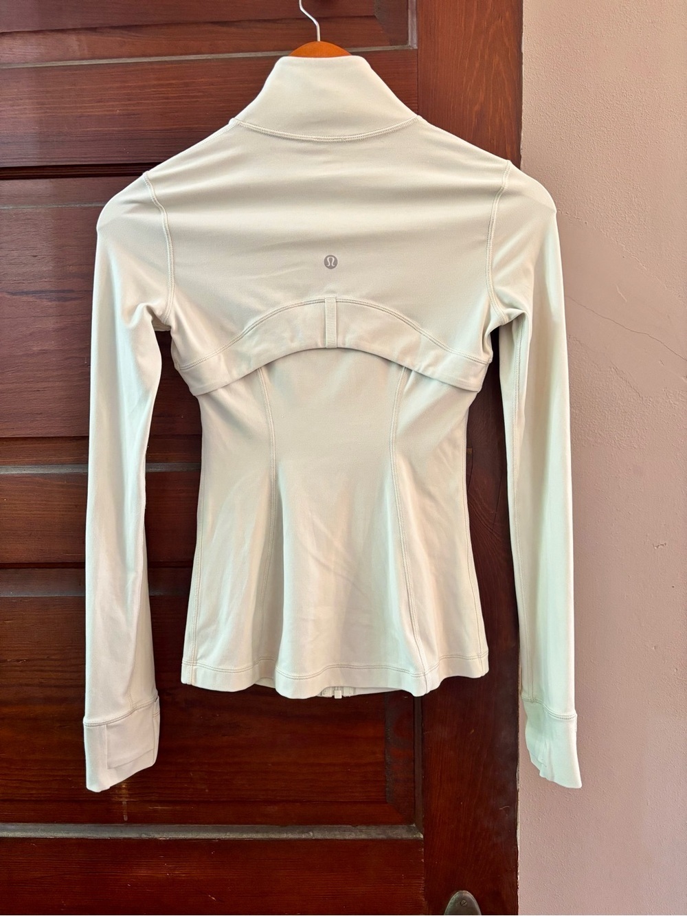 lululemon athletica Define Zip Jacket in White Size 2 - Picture 3 of 9